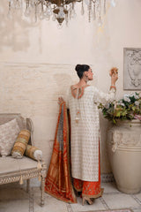 Gajni Silk Kamdani Ensemble - Parniyaan-clothing