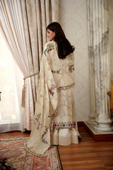 Ivory Self Jamawar Statement Ensemble