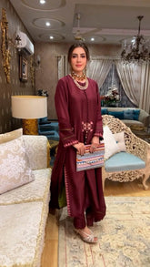 Burgundy Bliss - Parniyaan-clothing