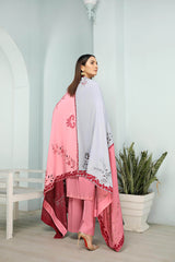 Pink embroider Kurta Shalwaar - Parniyaan-clothing