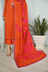 Orange shalwaar kameez - Parniyaan-clothing