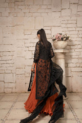 Orange Black - Parniyaan-clothing
