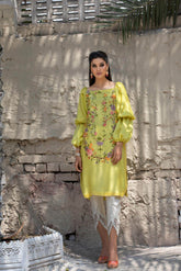 Yellow Kurta - Parniyaan-clothing