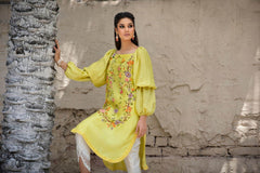 Yellow Kurta - Parniyaan-clothing