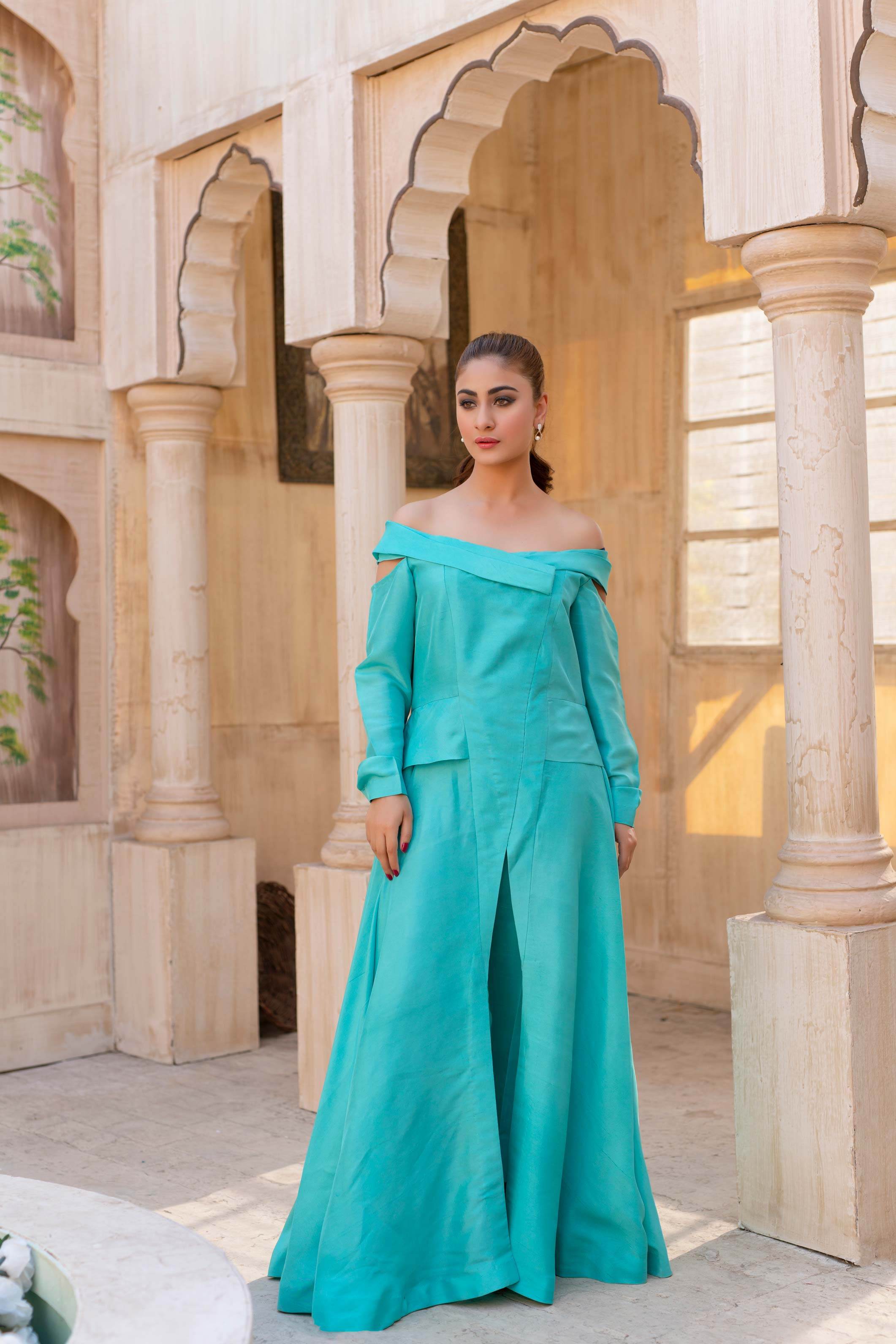 Vermilion (Aqua Green) - Parniyaan-clothing