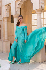 Vermilion (Aqua Green) - Parniyaan-clothing