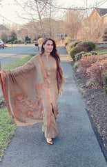 Brown Vintage-Winter Palette - Parniyaan-clothing