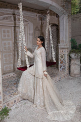 Ivory Mirror Dress - Parniyaan-clothing