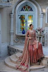Rose Gold Bridal (Whatsapp for price and other inquiries) - Parniyaan-clothing