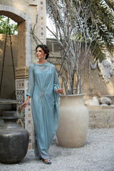 Blue Maxi - Parniyaan-clothing