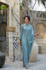Blue Maxi - Parniyaan-clothing