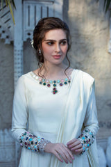 Ivory Sari Design - Parniyaan-clothing