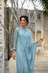 Blue Maxi - Parniyaan-clothing