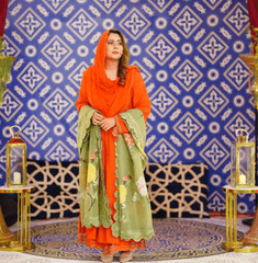 Orange Green - Parniyaan-clothing