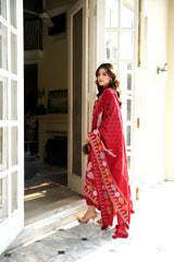 Crimson Red Pashmina