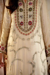 Ivory Self Jamawar Statement Ensemble